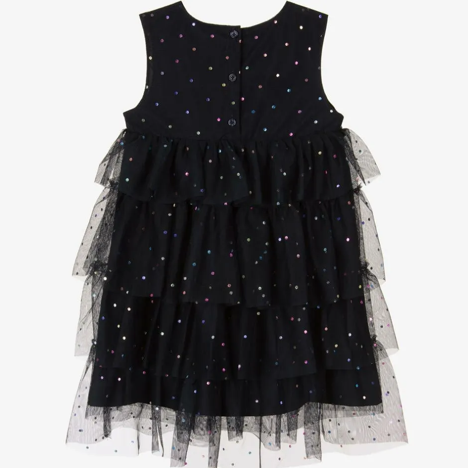 NAME IT Girls Navy Blue Tulle Dress Online