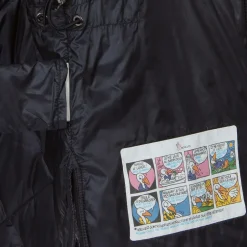 Moncler Enfant Girls Navy Blue Wool Coat Discount