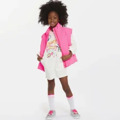 Billieblush Girls Neon Pink Gilet