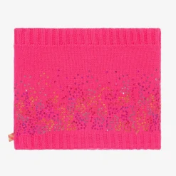Billieblush Girls Neon Pink Sequin Snood