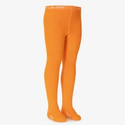Country Kids Girls Orange Cotton Knitted Tights Sale