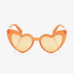 Molo Girls Orange Heart Sunglasses Sunrise Online