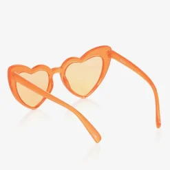 Molo Girls Orange Heart Sunglasses Sunrise Online