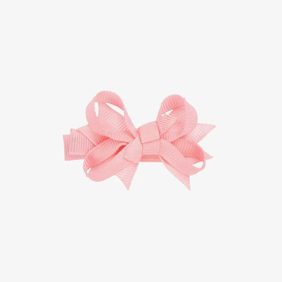 Bowtique London Girls Pale Pink Bow Hair Clip (4cm) Discount