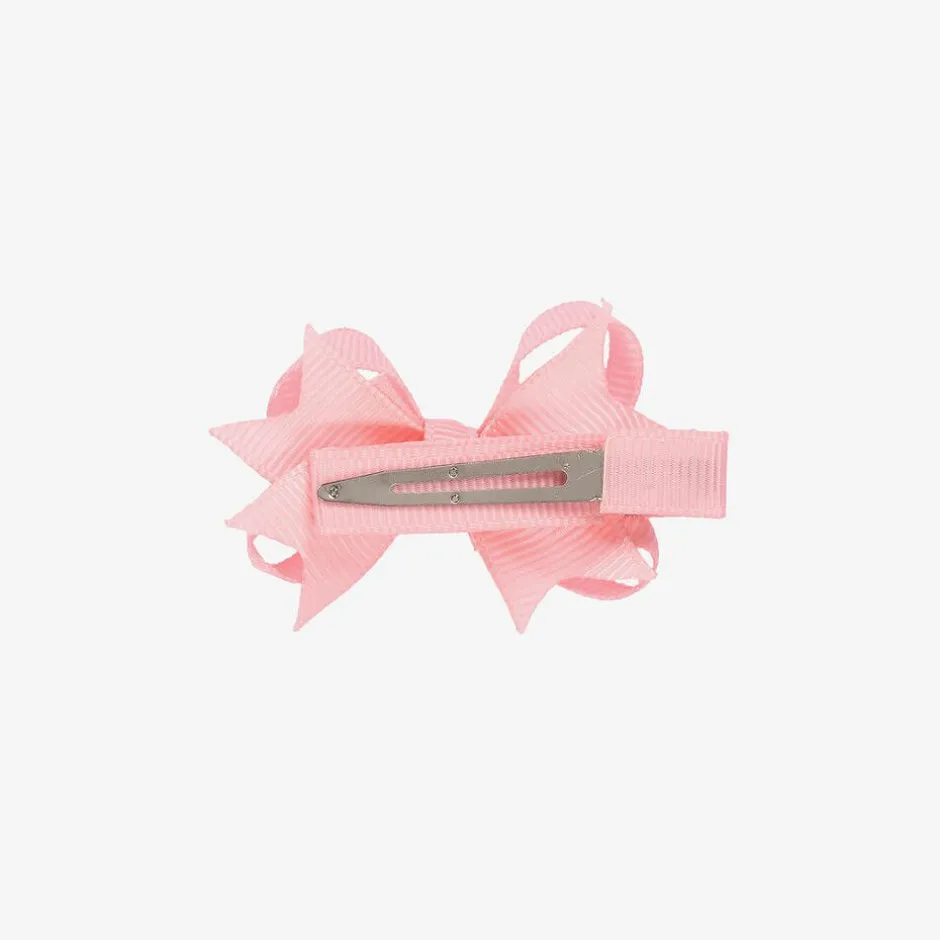 Bowtique London Girls Pale Pink Bow Hair Clip (4cm) Discount