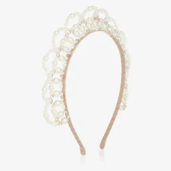 Sienna Likes To Party Girls Pearl Tiara Hairband
