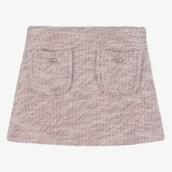 Mayoral Girls Pink & Ivory Skort Online