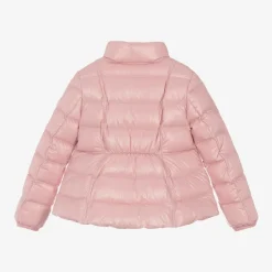 Moncler Enfant Girls Pink Ainay Down Puffer Jacket Clearance
