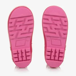 Chipmunks Girls Pink Alpaca Rain Boots New