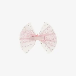 Bowtique London Girls Pink & Gold Hair Clip (10cm) Best