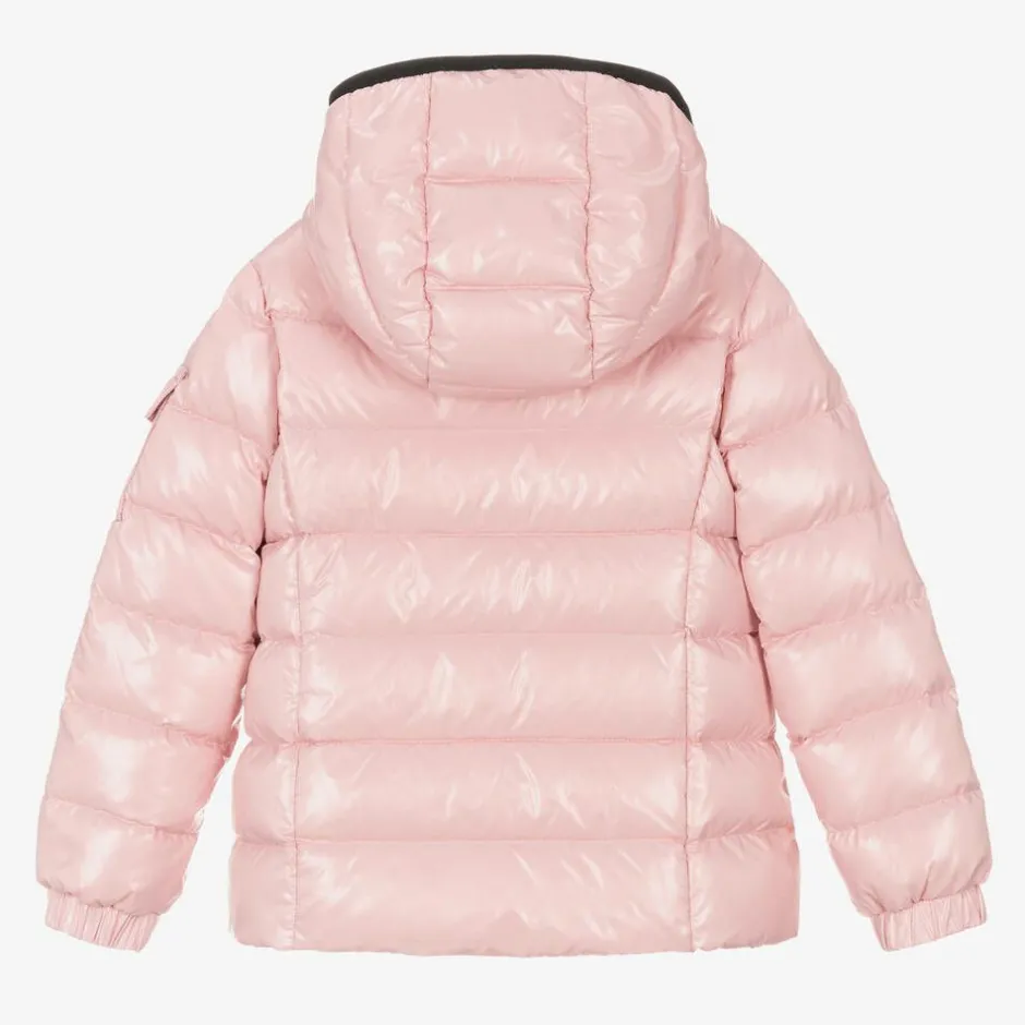 Moncler Enfant Girls Pink Bady Down Padded Jacket Hot