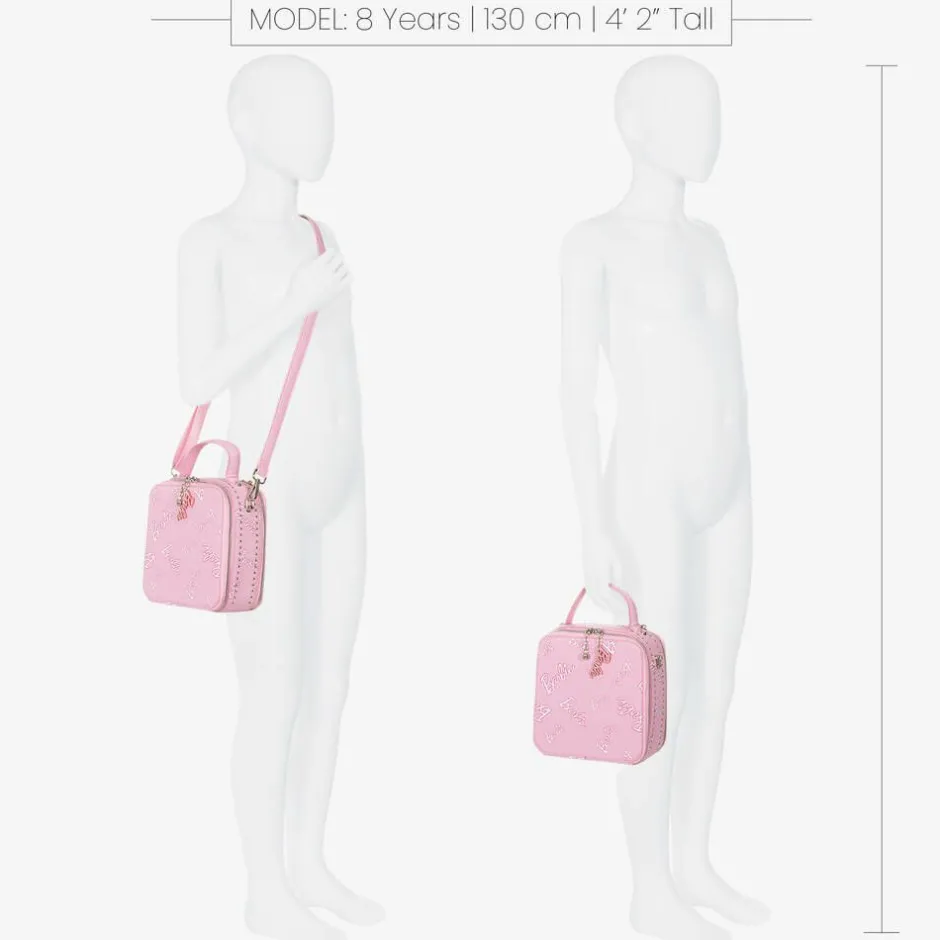 Monnalisa Girls Pink Barbie Handbag (18cm) Sale