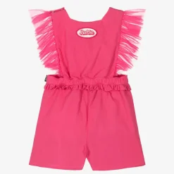 Rock Your Baby Girls Pink Barbie Playsuit Clearance