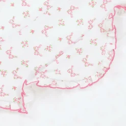 Kissy Kissy Girls Pink Blooming Bows Cotton Blanket (73cm) Best