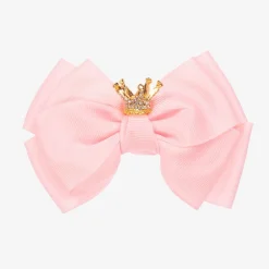 Angels Face Girls Pink Bow Hair Clip (11cm) FairyPink Best