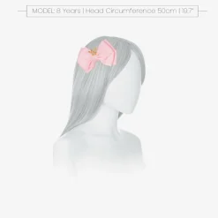 Angels Face Girls Pink Bow Hair Clip (11cm) FairyPink Best