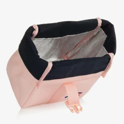 Tommy Hilfiger Girls Pink Canvas Flag Lunch Bag (23cm) Best