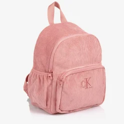 Calvin Klein Girls Pink Corduroy Backpack (30cm) Best