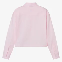 MSGM Girls Pink Cotton Blouse Clearance