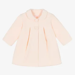 Sofija Girls Pink Cotton Coat Best