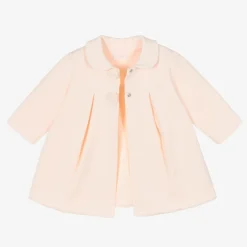 Sofija Girls Pink Cotton Coat Best