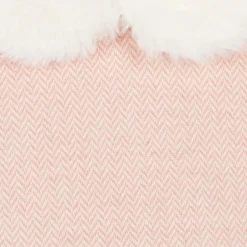 Hatley Girls Pink Cotton Herringbone Dress Outlet