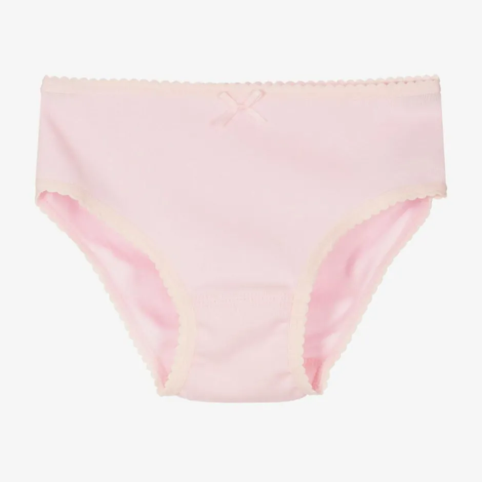 Babidu Girls Pink Cotton Knickers Best