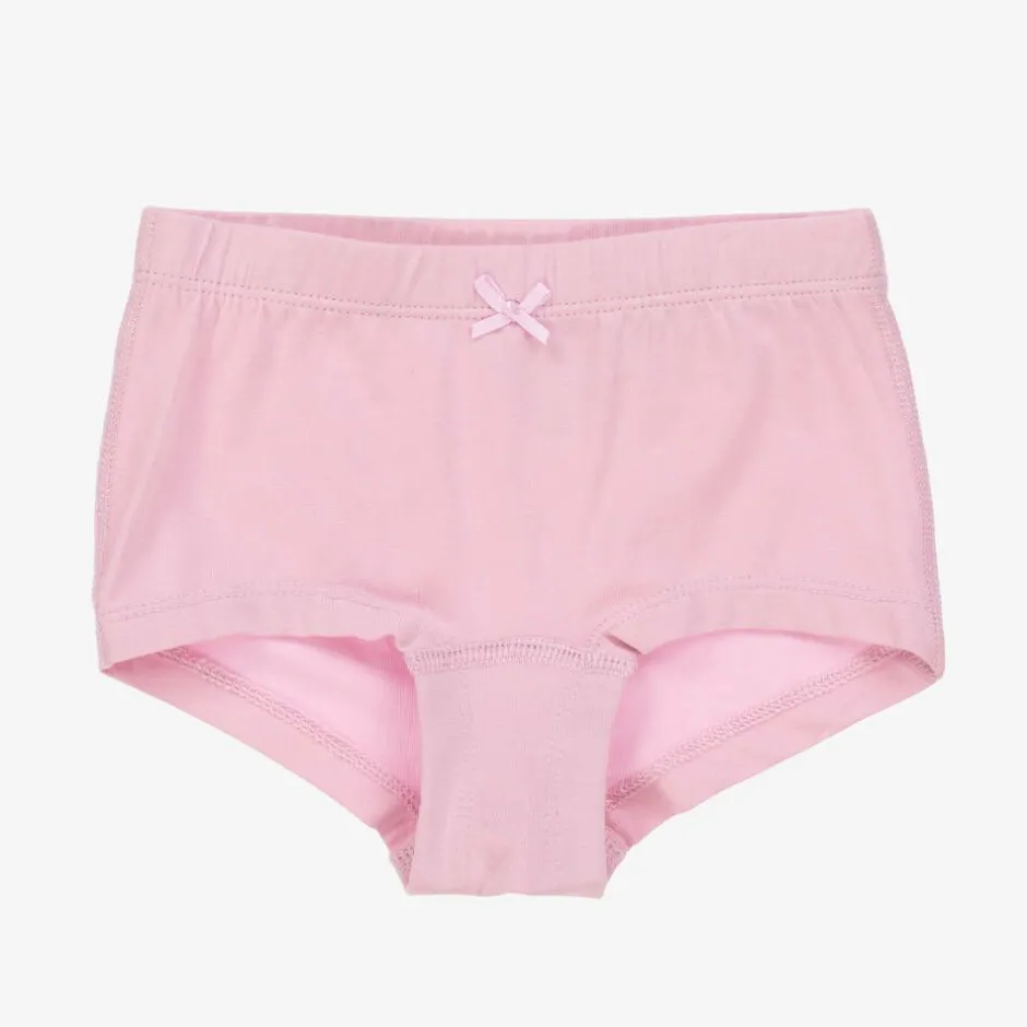 NAME IT Girls Pink Cotton Knickers (3 Pack) New