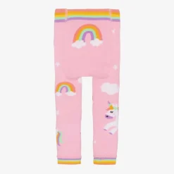 Powell Craft Girls Pink Cotton Leggings Online