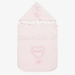 Monnalisa Girls Pink Cotton Nest (75cm) Clearance