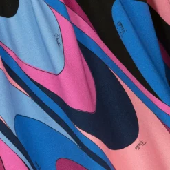 PUCCI Girls Pink Cotton Onde Dress Discount