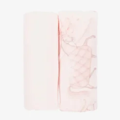 Sofija Girls Pink Cotton Princess Muslins (2 Pack)