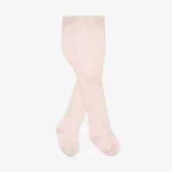 Tartine et Chocolat Girls Pink Cotton Tights