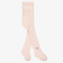 Tartine et Chocolat Girls Pink Cotton Tights Clearance