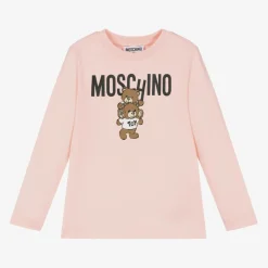 Moschino Kid-Teen Girls Pink Cotton Top Sale