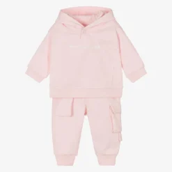 MARC JACOBS Girls Pink Cotton Tracksuit Best