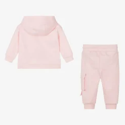 MARC JACOBS Girls Pink Cotton Tracksuit Best