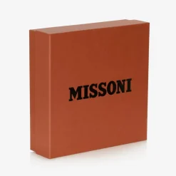 Missoni Girls Pink Cotton Zigzag Babygrow Gift Set Outlet