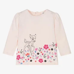 Carrément Beau Girls Pink Disney Print Cotton Top Discount