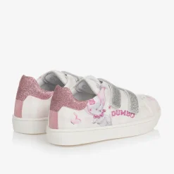 Monnalisa Girls Pink Disney Velcro Trainers