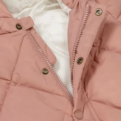 Bonpoint Girls Pink Down Padded Snowsuit Sale