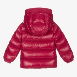 Moncler Enfant Girls Pink Down Puffer Jacket