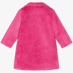 Joyday Girls Pink Faux Fur Coat Sale
