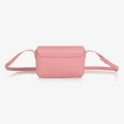 Calvin Klein Girls Pink Faux Leather Handbag (20cm) Clearance
