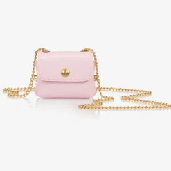 Zaccone Girls Pink Faux Leather Mini Bag (8cm) Hot