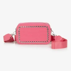 Fun amp; Fun Girls Pink Faux Leather Shoulder Bag (19cm) Sale