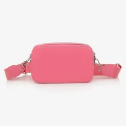Fun amp; Fun Girls Pink Faux Leather Shoulder Bag (19cm) Sale