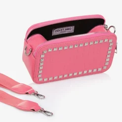 Fun amp; Fun Girls Pink Faux Leather Shoulder Bag (19cm) Sale