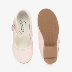 Sevva Girls Pink Faux Patent Leather Shoes Online