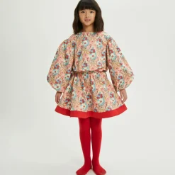 The Middle Daughter Girls Pink Floral Cotton Blouse New